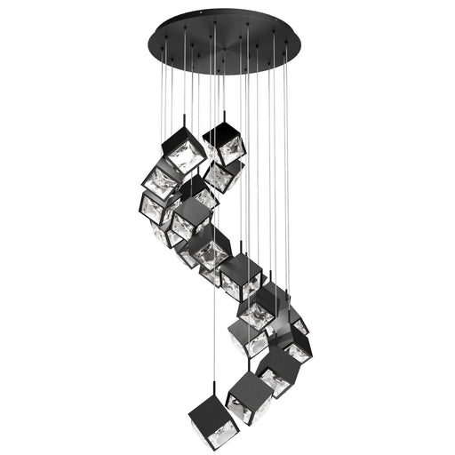 Ice Cube LED Chandelier