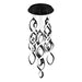 W.A.C. Lighting - PD-47809R-BK - LED Chandelier - Interlace - Black