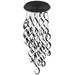 W.A.C. Lighting - PD-47821R-BK - LED Chandelier - Interlace - Black