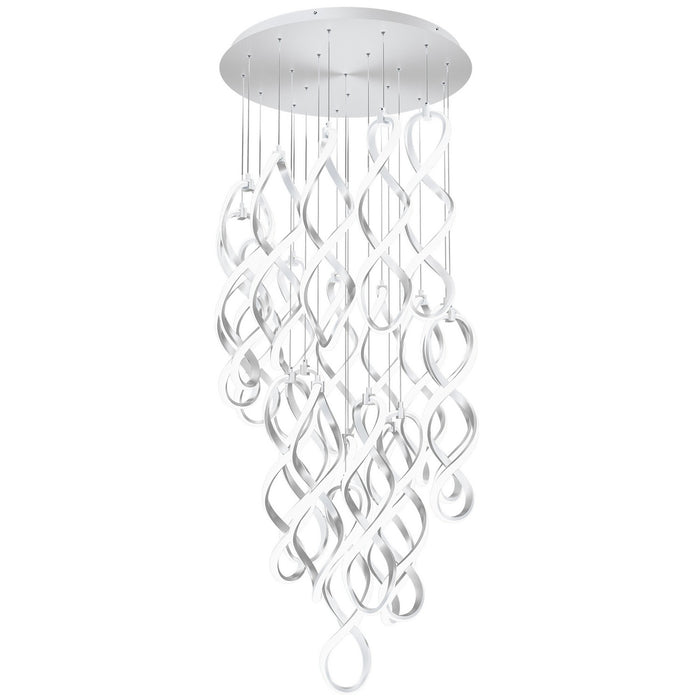 W.A.C. Lighting - PD-47821R-CH - LED Chandelier - Interlace - Chrome