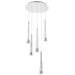 W.A.C. Lighting - PD-59405R-CH - LED Chandelier - Quill - Chrome