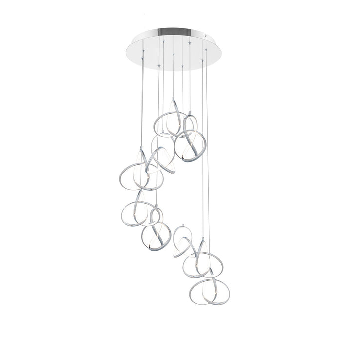 W.A.C. Lighting - PD-84909R-CH - LED Chandelier - Vornado - Chrome