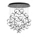 W.A.C. Lighting - PD-84921R-BK - LED Chandelier - Vornado - Black