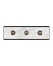 Currey and Company - 5800-0053 - Three Light Wall Sconce - Berdine - Natural / Oil Rubbed Bronze