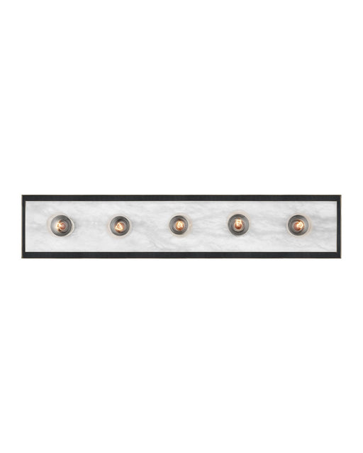 Currey and Company - 5800-0056 - Five Light Wall Sconce - Berdine - Natural / Oil Rubbed Bronze