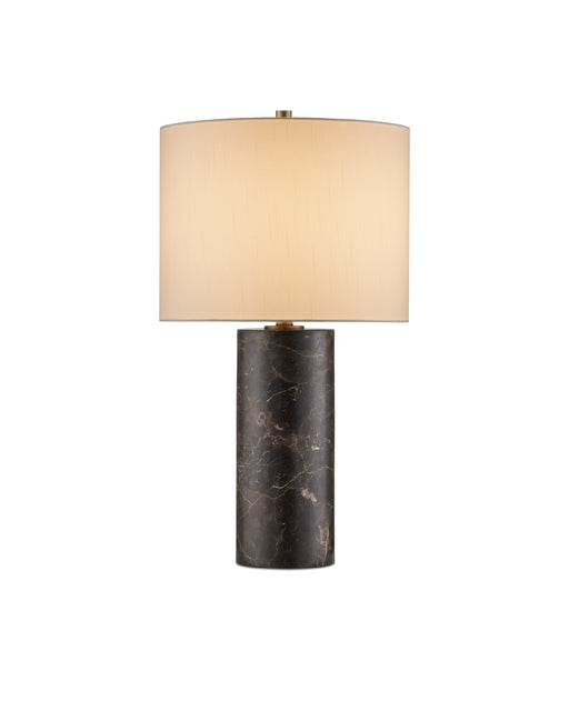 Currey and Company - 6000-0974 - One Light Table Lamp - Vespera - Coffee Brown / Antique Brass