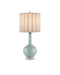 Currey and Company - 6000-0976 - One Light Table Lamp - Celadon Crackle - Celadon Crackle / Clear / Antique Brass