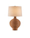 Currey and Company - 6000-0980 - One Light Table Lamp - Susel - Natural / Antique Brass