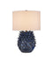Currey and Company - 6000-0992 - One Light Table Lamp - Maitake - Dark Blue Reactive