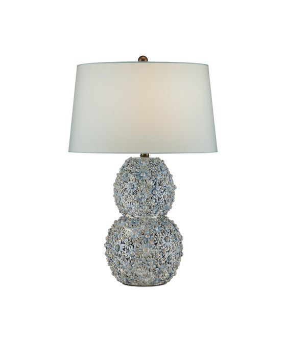 Currey and Company - 6000-0993 - One Light Table Lamp - Jessamine - Cloud Blue