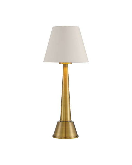 Currey and Company - 6700-0003 - One Light Table Lamp - Saunter - Brass