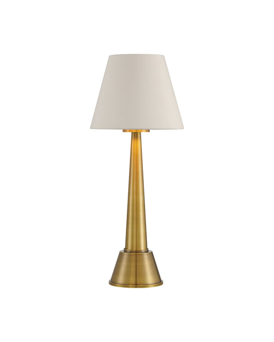 Currey and Company - 6700-0003 - One Light Table Lamp - Saunter - Brass