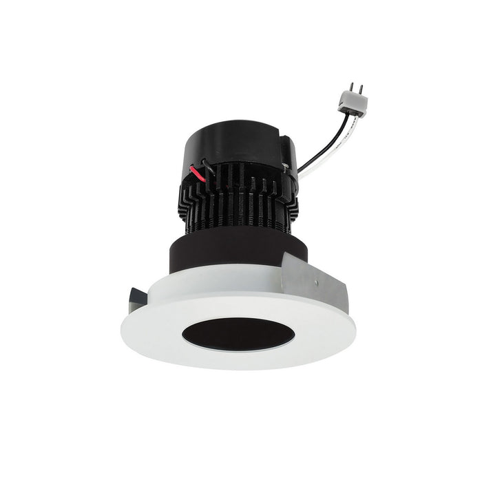 Nora Lighting - NPRLV-4RPH27XBMPW - LED Pinhole Retrofit - Black / Matte Powder White
