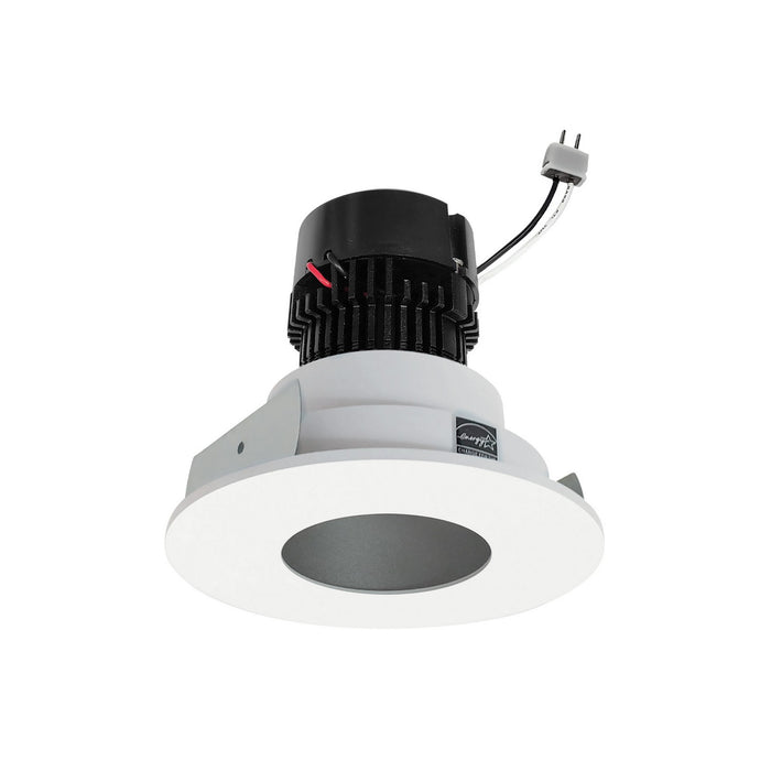 Nora Lighting - NPRLV-4RPHCDXHZMPW - LED Pinhole Retrofit - Haze / Matte Powder White