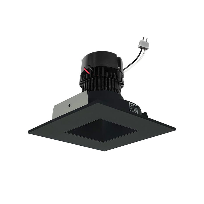 Nora Lighting - NPRLV-4SNDSQ27XBB - LED Retrofit Reflector - Black