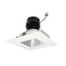 Nora Lighting - NPRLV-4SNDSQ35XHZMPW - LED Retrofit Reflector - Haze / Matte Powder White