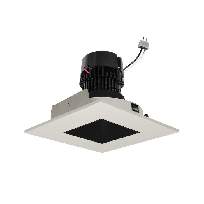 Nora Lighting - NPRLV-4SNDSQ40XBW - LED Retrofit Reflector - Black / White