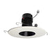 Nora Lighting - NPRLV-56RNDCCDXBW - LED Retrofit Reflector - Black / White