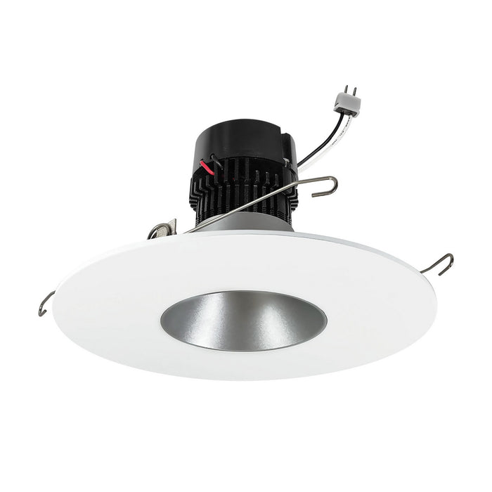 Nora Lighting - NPRLV-56RNDCCDXHZMPW - LED Retrofit Reflector - Haze / Matte Powder White