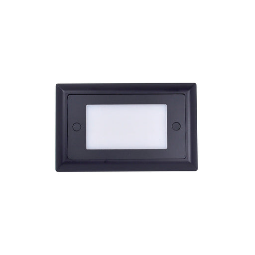 Rec Step Light LED & Inc LED Step Light Bronze