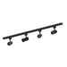Nora Lighting - NTLE-864940NB/4H - 4-ft Track Pack - Black