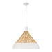 Capital Lighting - 353912WE - One Light Pendant - Kali - Matte White