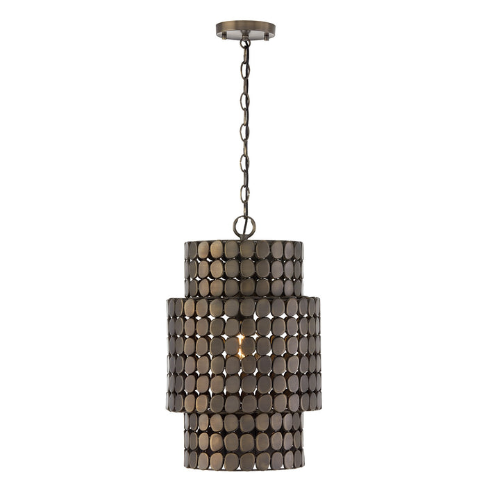 Capital Lighting - 354111DR - One Light Pendant - Eliana - Dark Brass