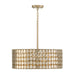 Capital Lighting - 354141HB - Four Light Pendant - Eliana - Champagne Brass