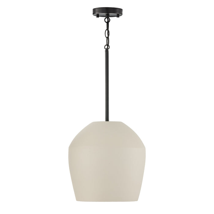 Capital Lighting - 354212IV - One Light Pendant - Della - Terracotta Ivory