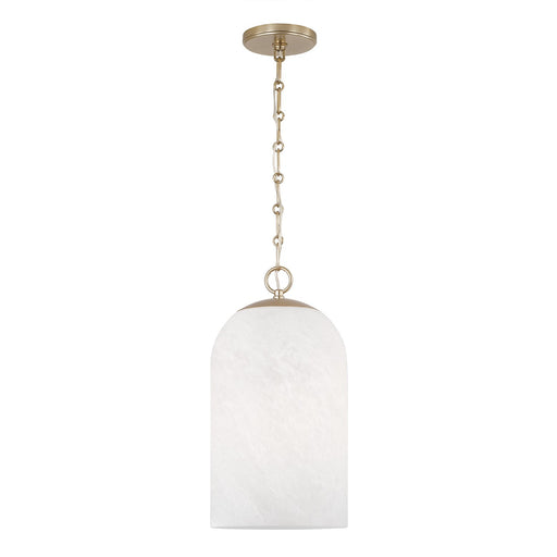 Capital Lighting - 355811MA-553 - One Light Pendant - Cleo - Matte Brass