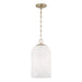 Capital Lighting - 355811MA-553 - One Light Pendant - Cleo - Matte Brass