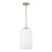 Capital Lighting - 355811MA-554 - One Light Pendant - Cleo - Matte Brass