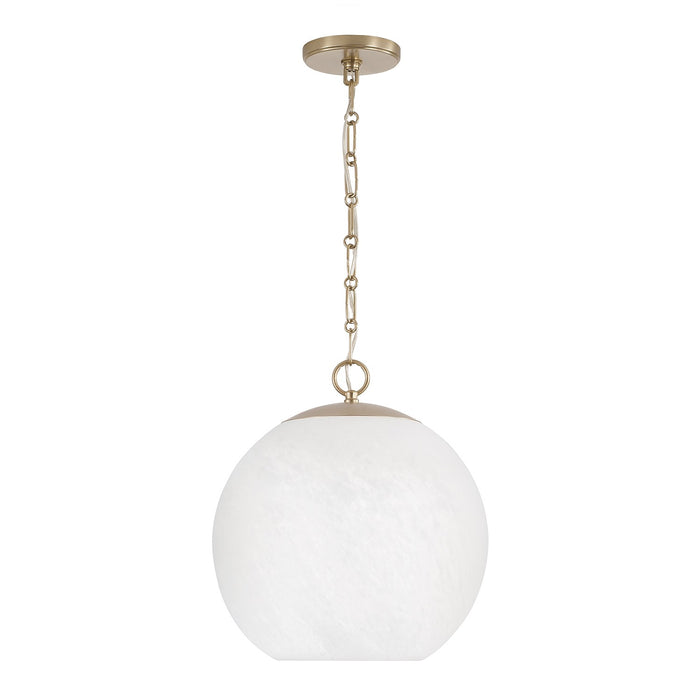 Capital Lighting - 355812MA-551 - One Light Pendant - Cleo - Matte Brass