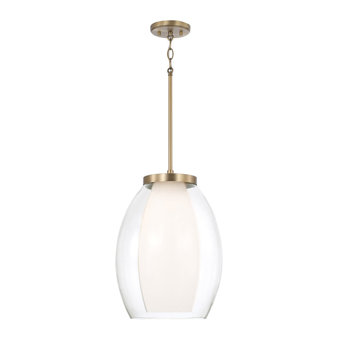 Capital Lighting - 355911AD - One Light Pendant - Joss - Aged Brass