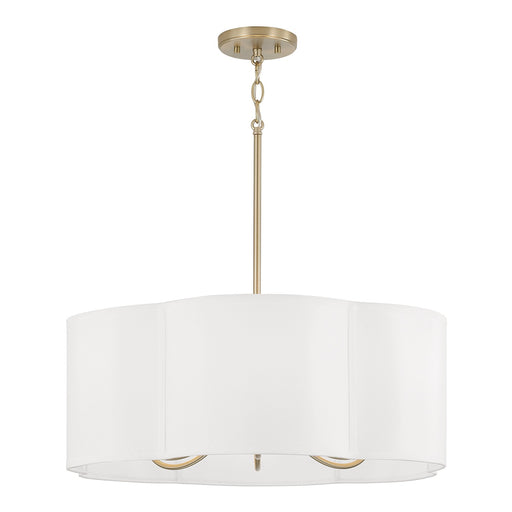 Capital Lighting - 356461MA - Six Light Pendant - Sabine - Matte Brass