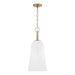 Capital Lighting - 356911MA - One Light Pendant - Romy - Matte Brass