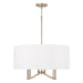 Capital Lighting - 357041MA - Four Light Pendant - Ingrid - Matte Brass