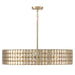 Capital Lighting - 454141HB - Four Light Chandelier - Eliana - Champagne Brass