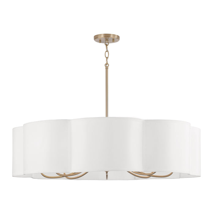 Capital Lighting - 456481MA - Eight Light Chandelier - Sabine - Matte Brass