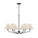 Capital Lighting - 456661ES-713 - Six Light Chandelier - Chadwick - Espresso