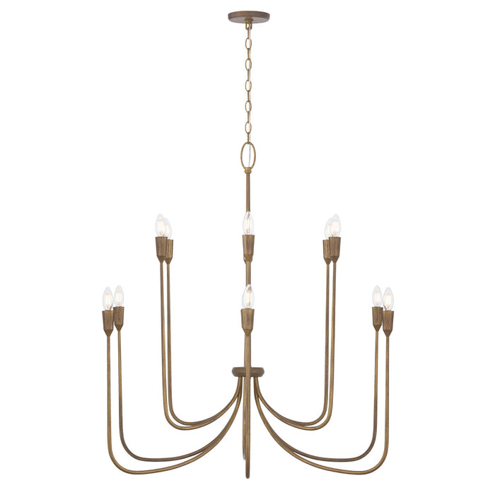 Capital Lighting - 456801MZ - 12 Light Chandelier - Marley - Mystic Bronze