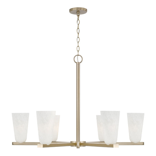 Romy Six Light Chandelier