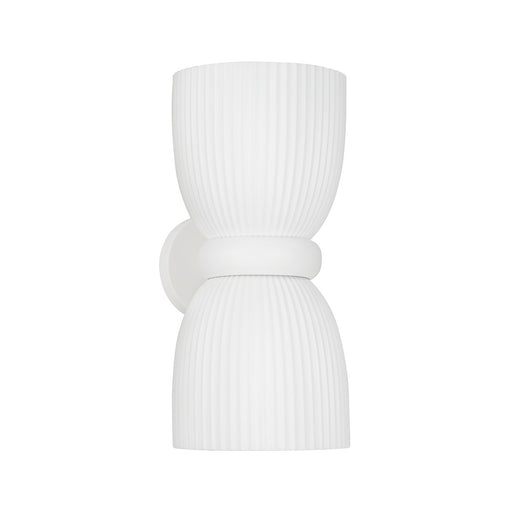 Capital Lighting - 656121CE - Two Light Wall Sconce - Mallory - Ceramic White