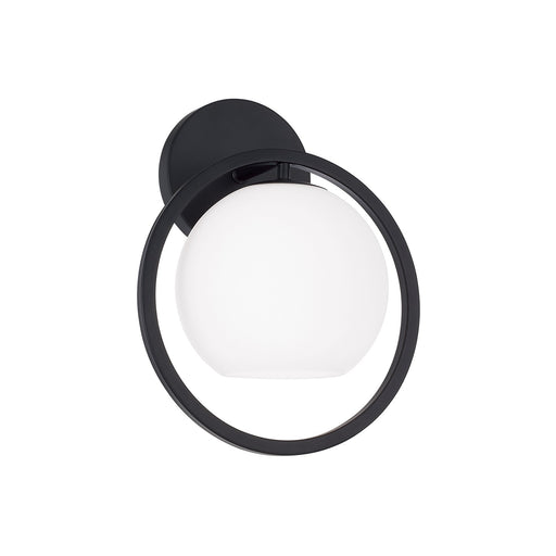 Zeek One Light Wall Sconce Matte Black