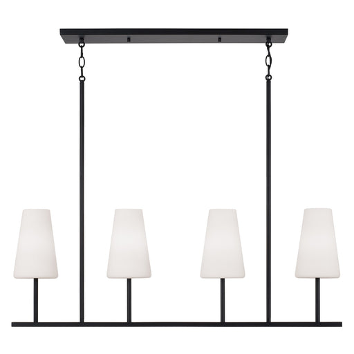 Capital Lighting - 855241MB-550 - Four Light Island Pendant - Averitt - Matte Black