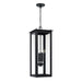 Capital Lighting - 934644BK - Four Light Outdoor Hanging Lantern - Hunt - Black