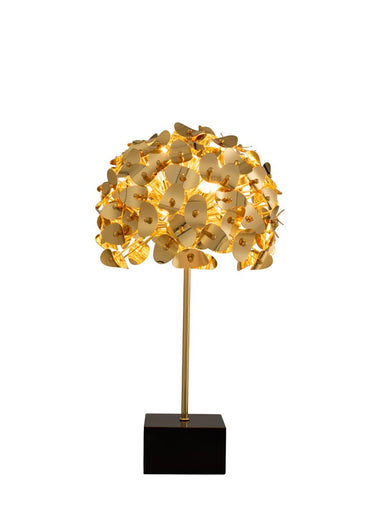 Aster Three Light Table Lamp Gold