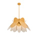 Kalco - 517056WY - One Light Pendant - Flor - White and Yellow