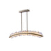 Kalco - 518461WB - LED Island Pendant - Meridian - Winter Brass