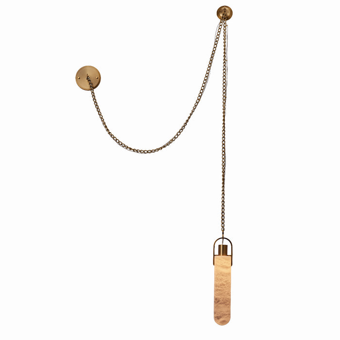 Kalco - 519221WB - LED Convertible Sconce/Pendant - Flint - Winter Brass